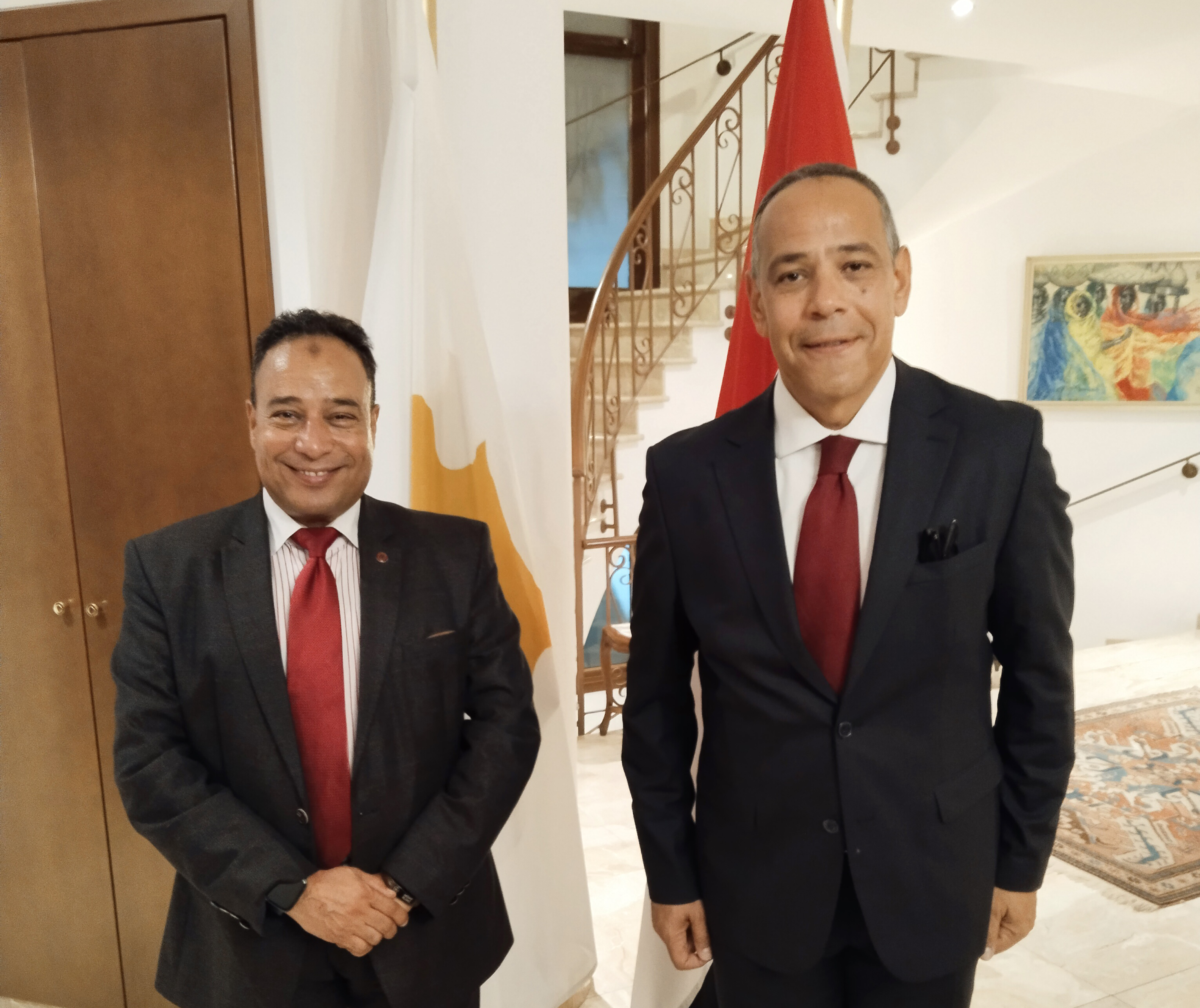 Meeting with Egyptian Ambassador